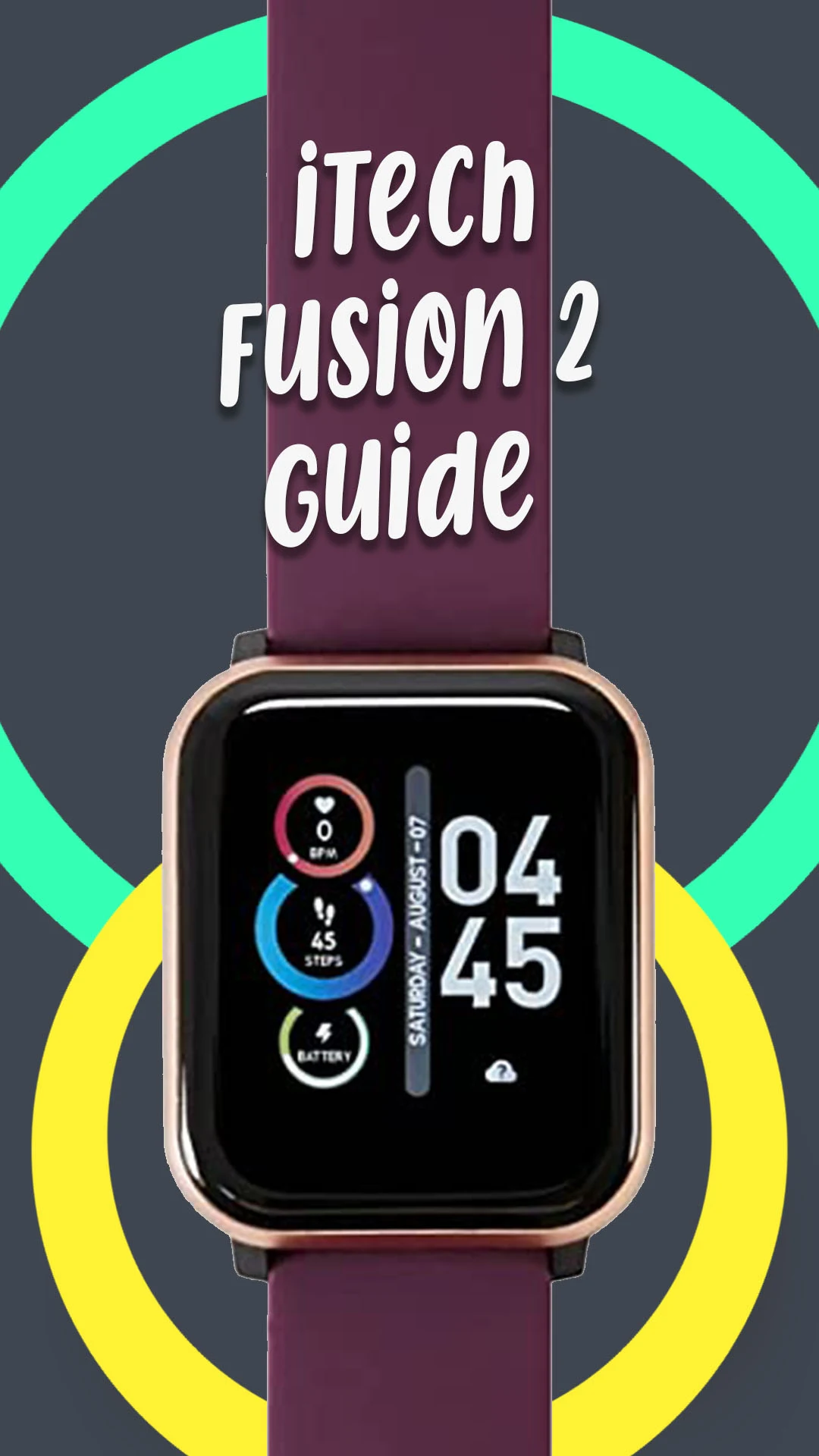 iTech fusion 2 watch guide screenshot